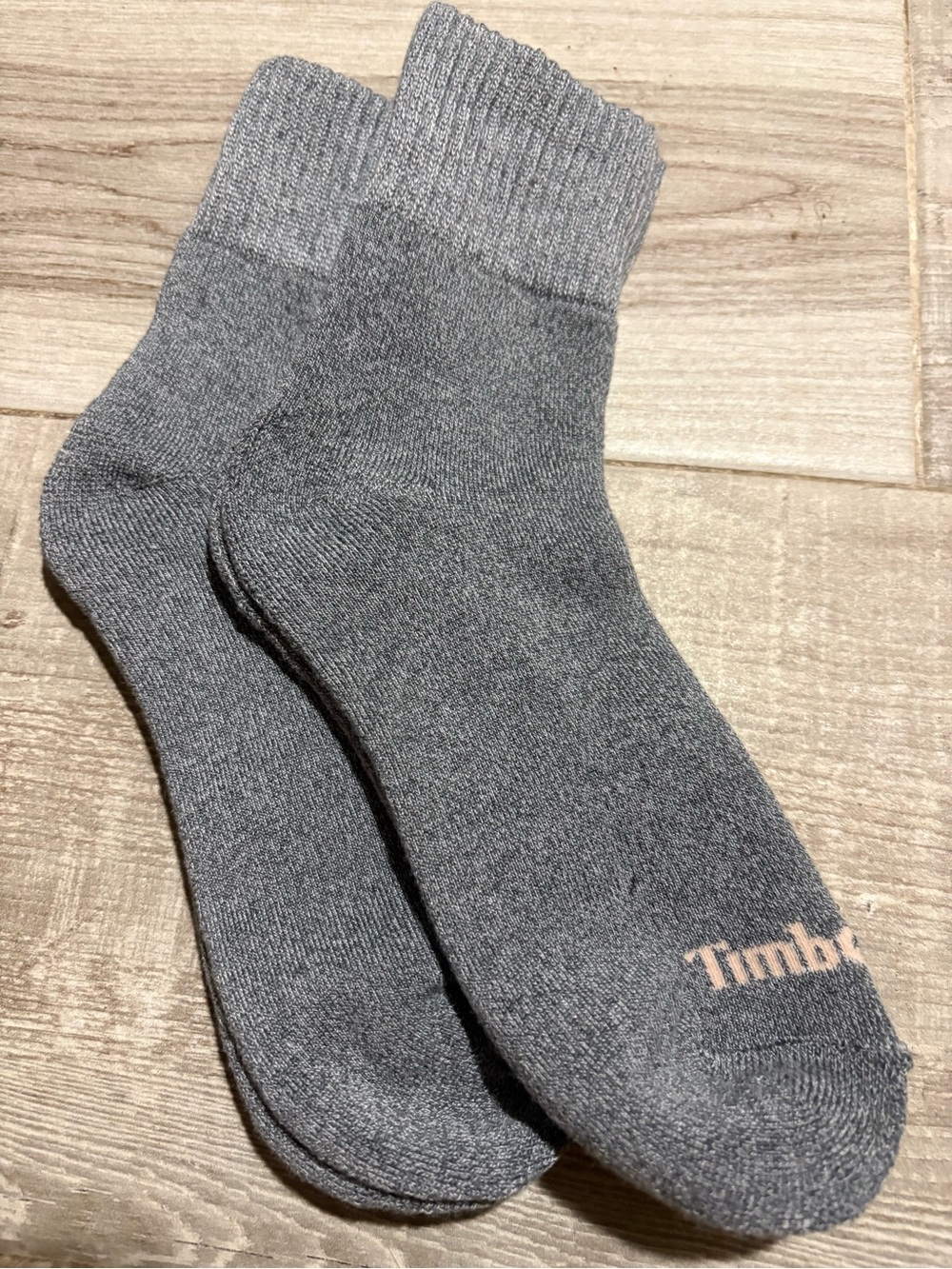 2 pairs Timberland women’s Dark Gray Crew Socks